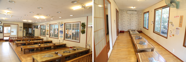 천제연 토속음식점 내부